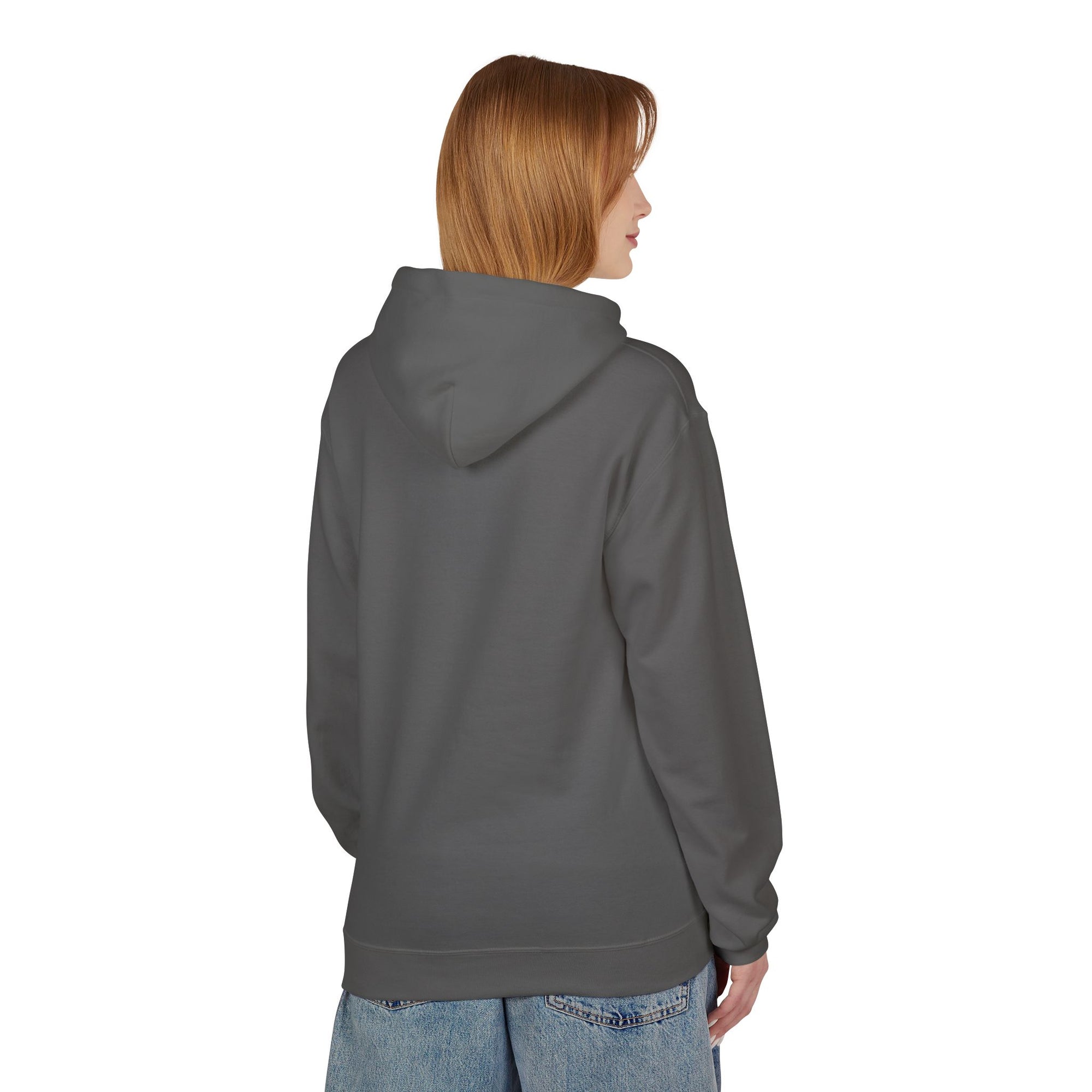 Minimalist 'DR' Logo Dead Red Hoodie