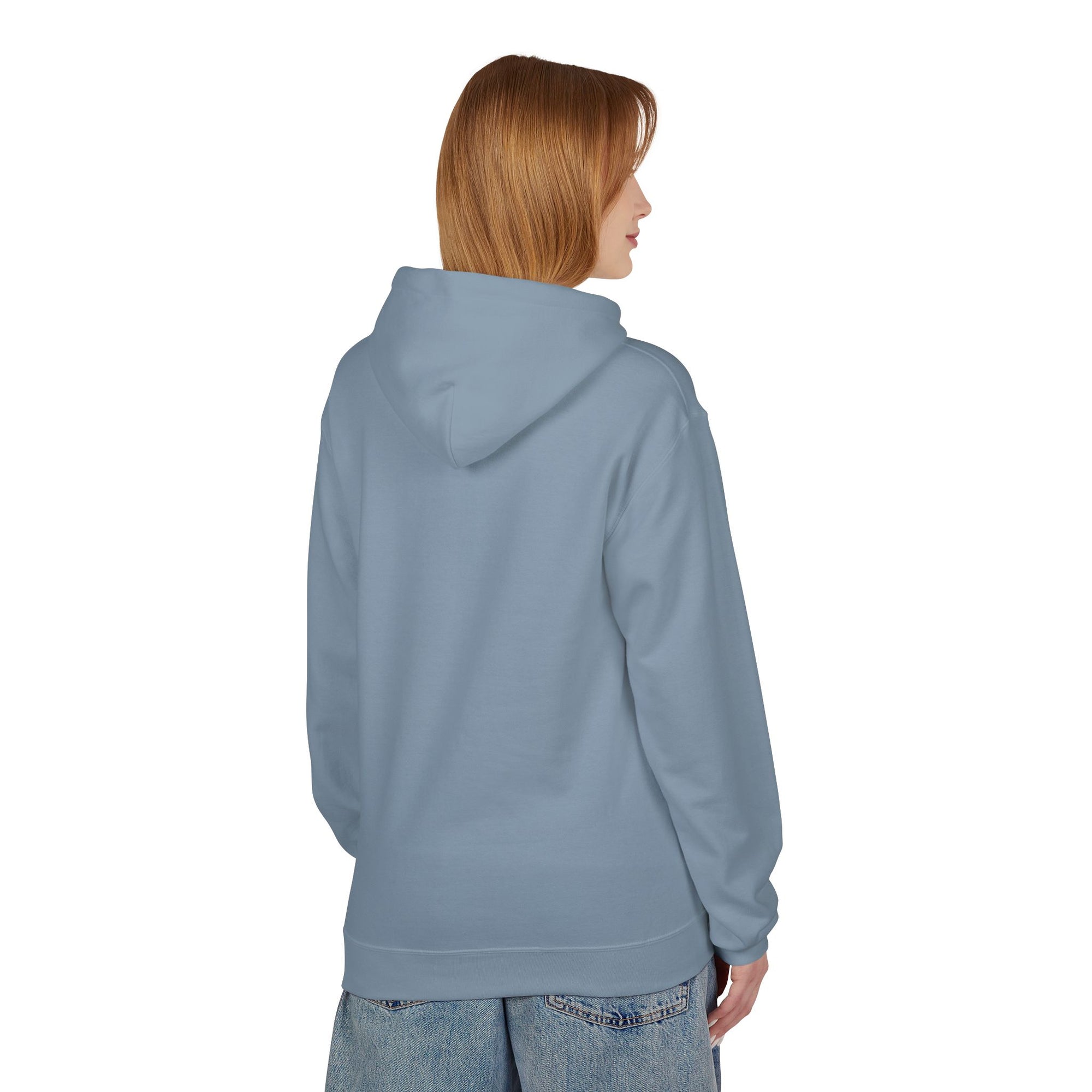 Minimalist 'DR' Logo Dead Red Hoodie