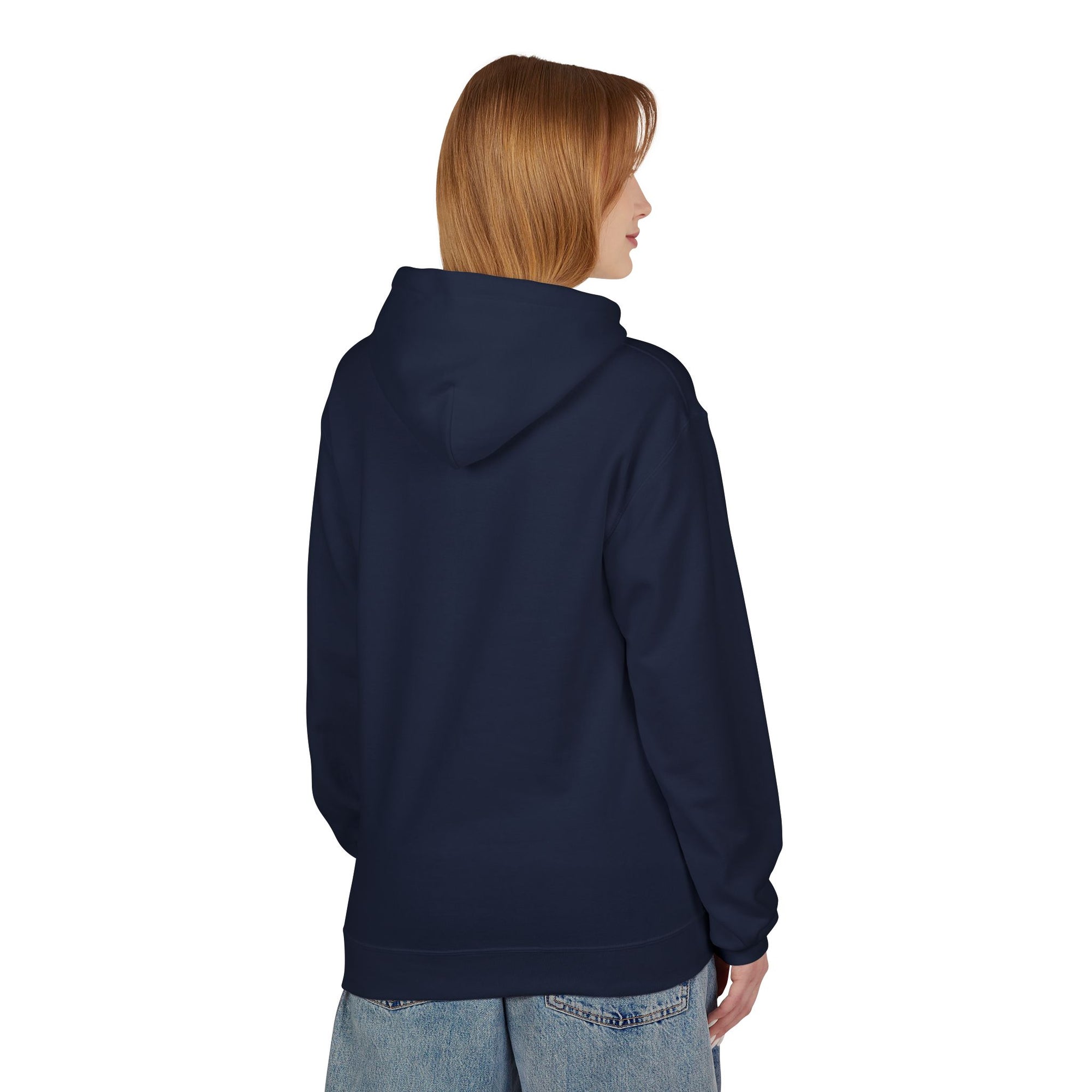 Minimalist 'DR' Logo Dead Red Hoodie