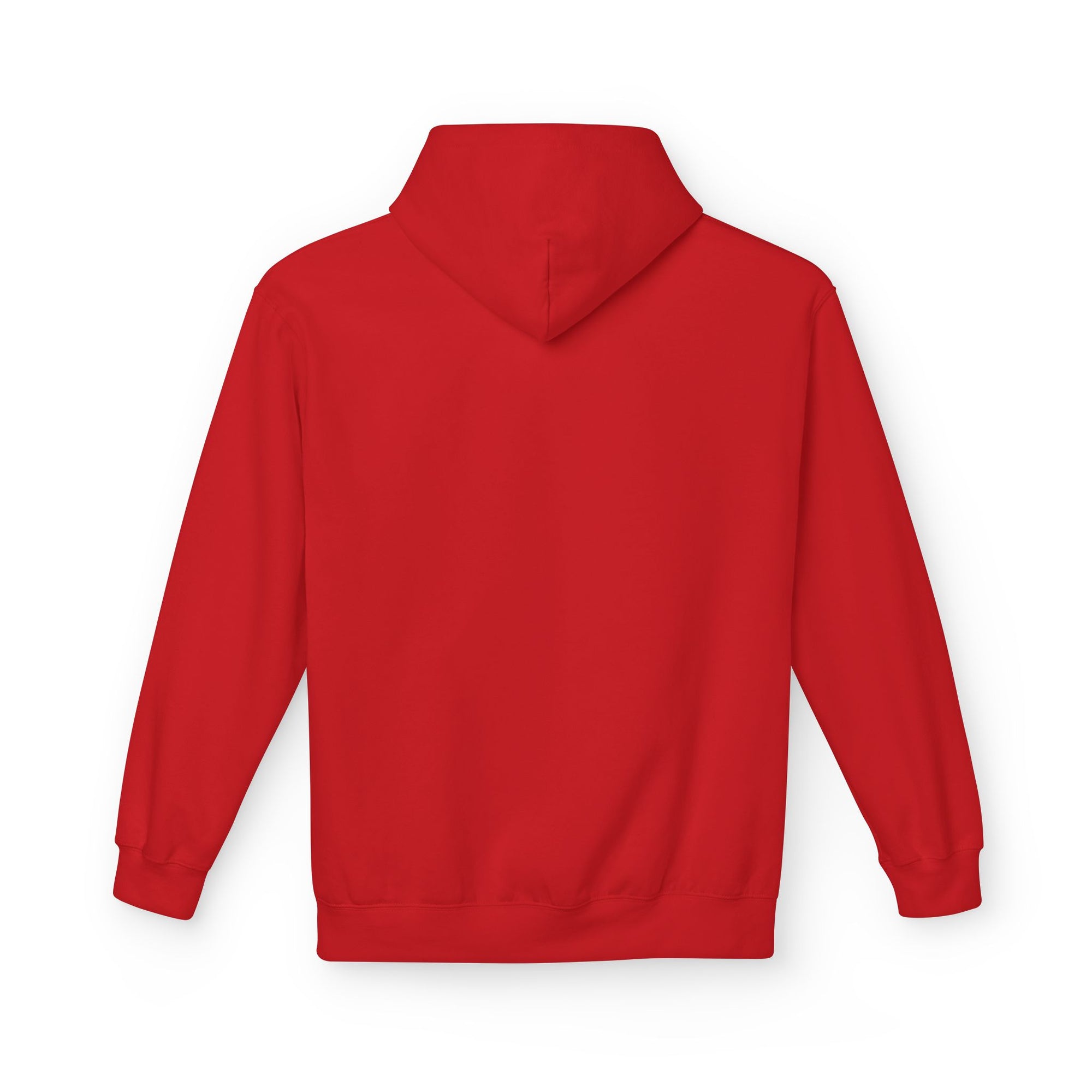 Minimalist 'DR' Logo Dead Red Hoodie