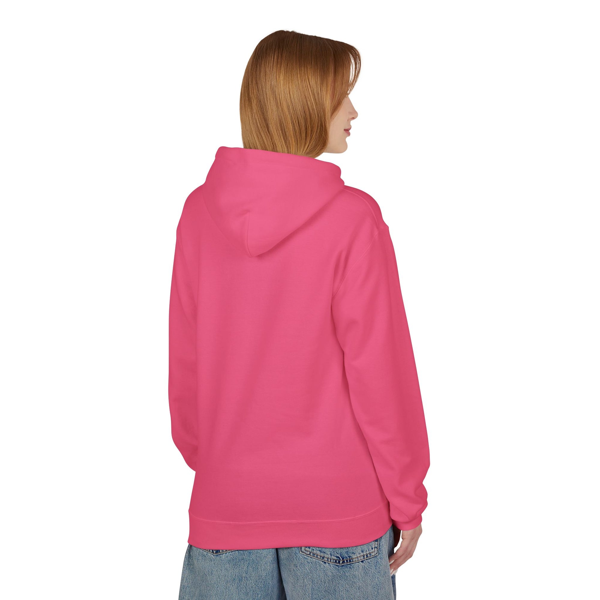 Minimalist 'DR' Logo Dead Red Hoodie