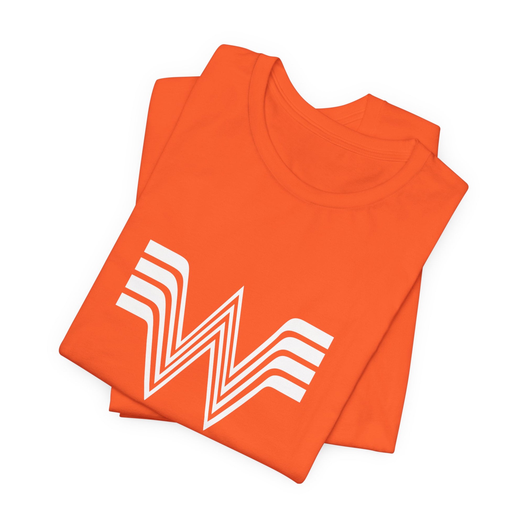 Whatadinger Signature Orange Unisex Jersey Short Sleeve Tee