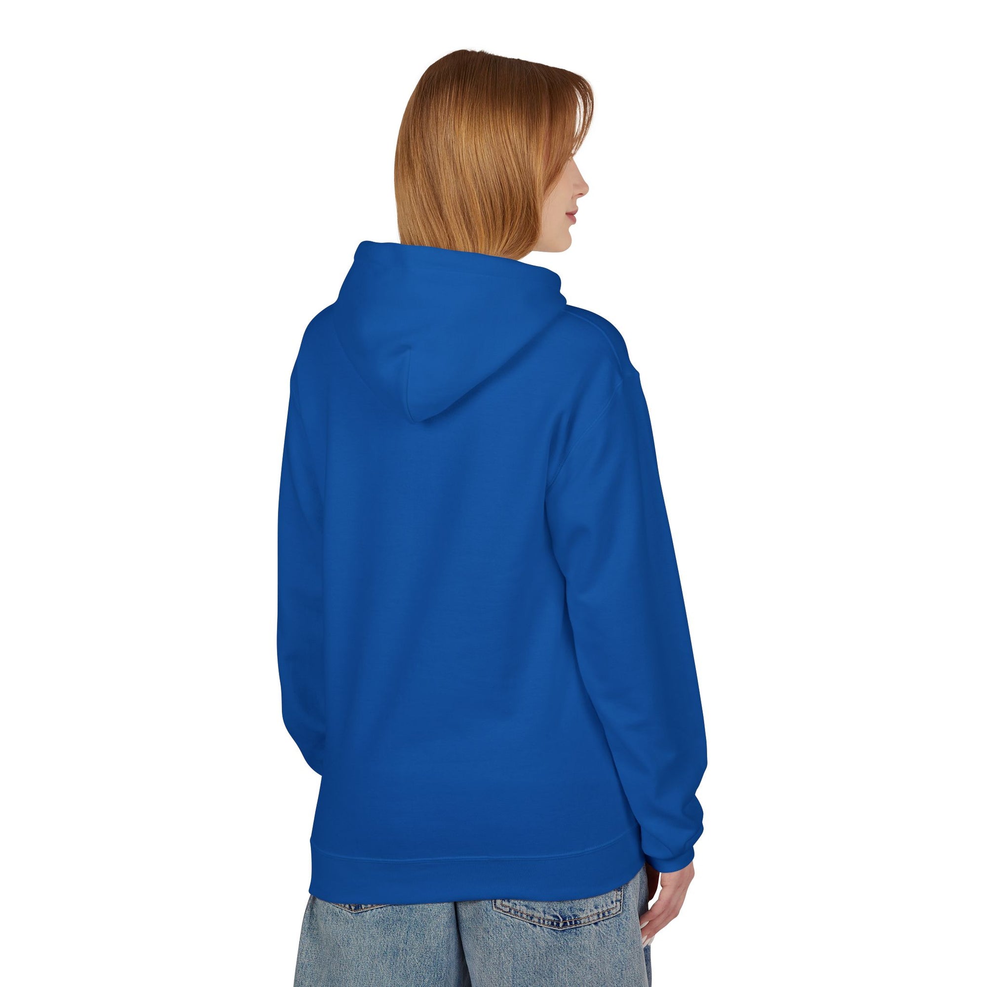 Minimalist 'DR' Logo Dead Red Hoodie