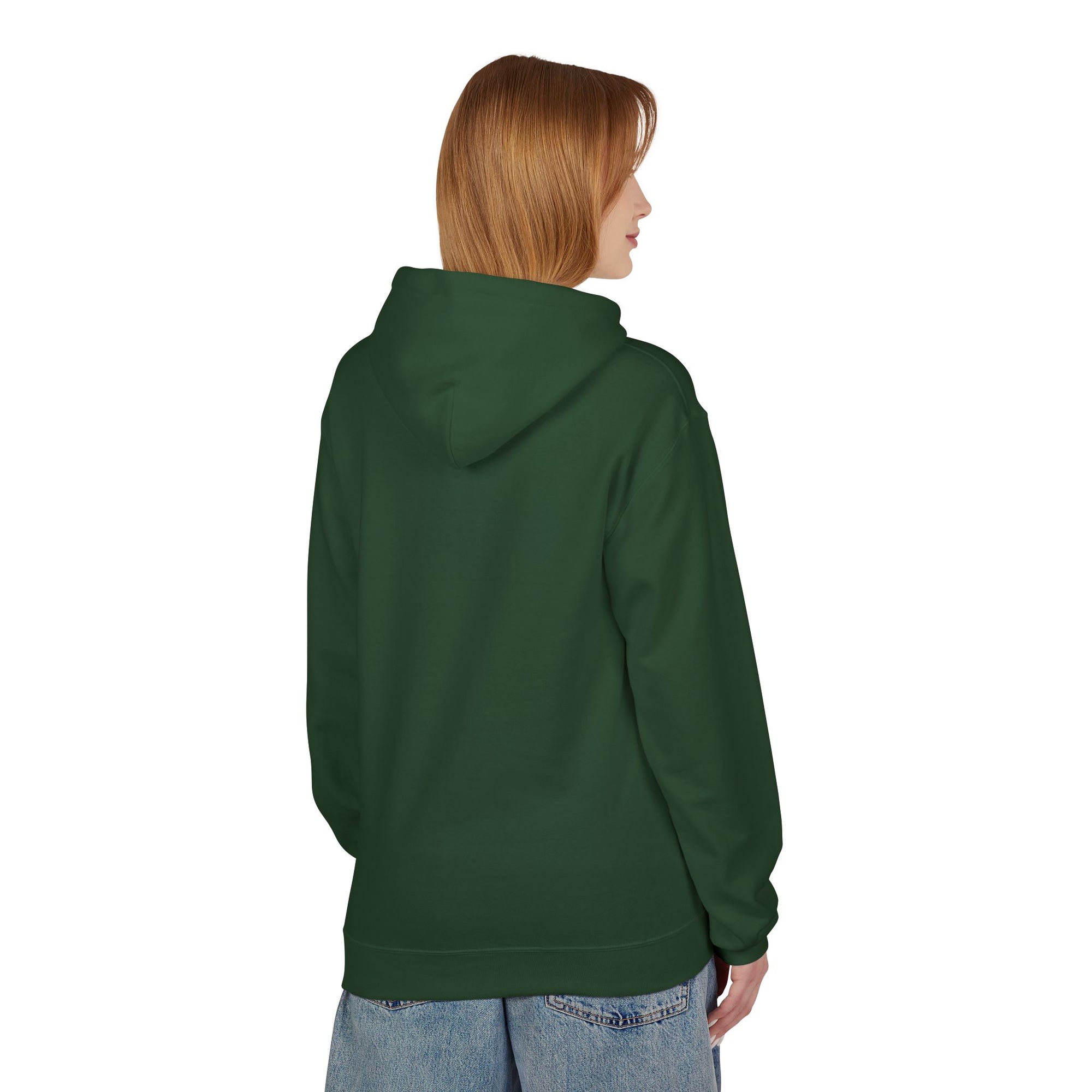 Minimalist 'DR' Logo Dead Red Hoodie