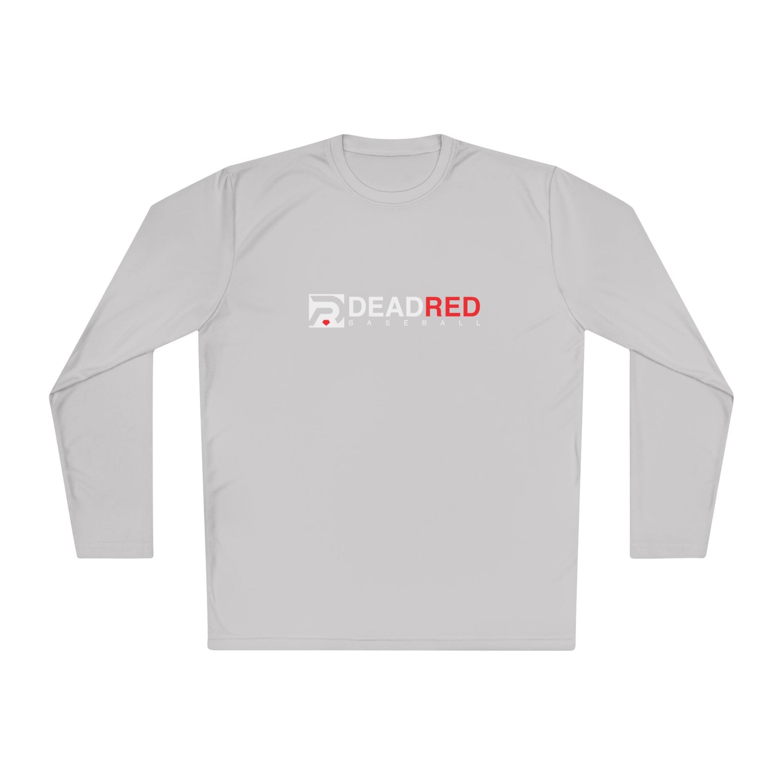 Dead Red Logo Long Sleeve Performance Tee