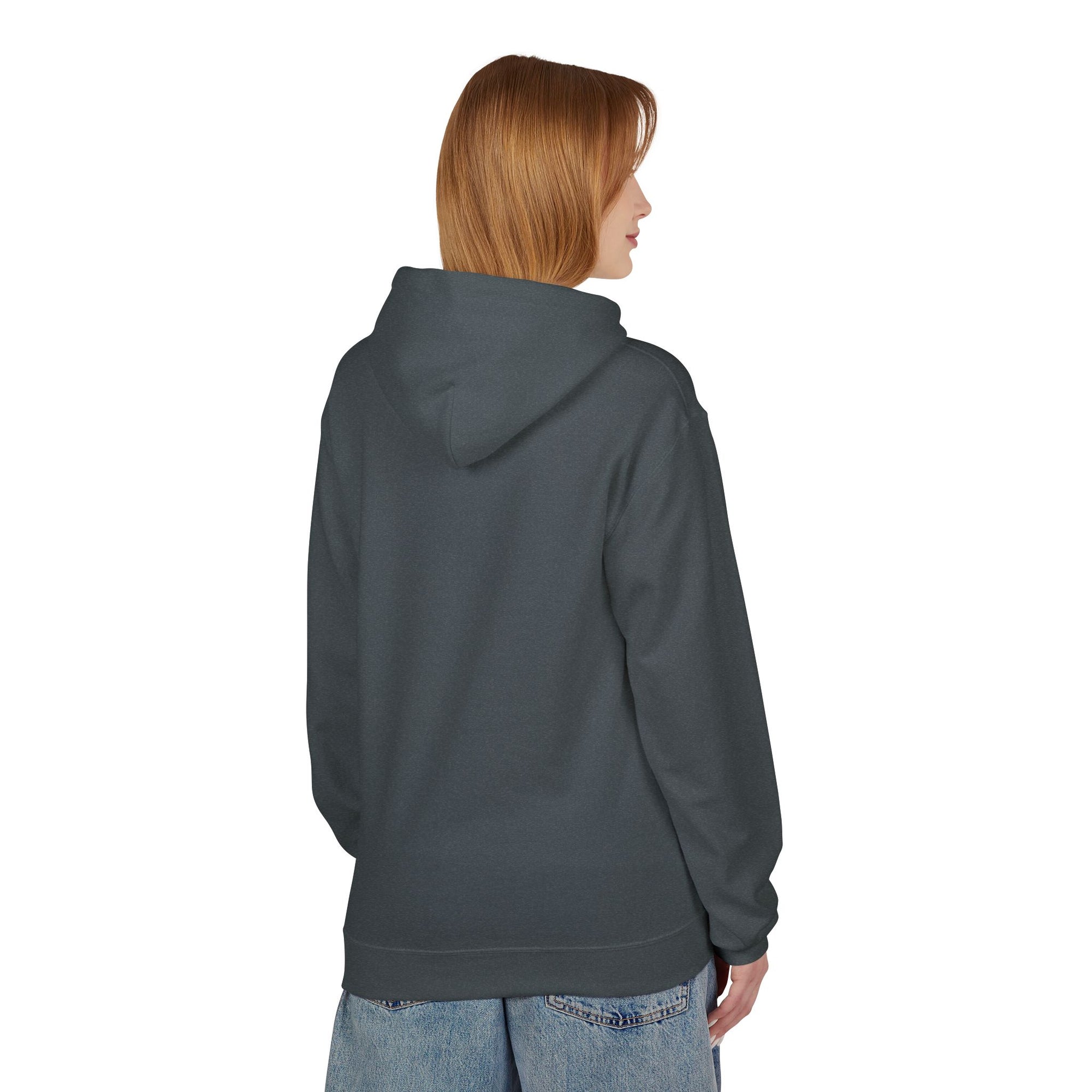 Minimalist 'DR' Logo Dead Red Hoodie
