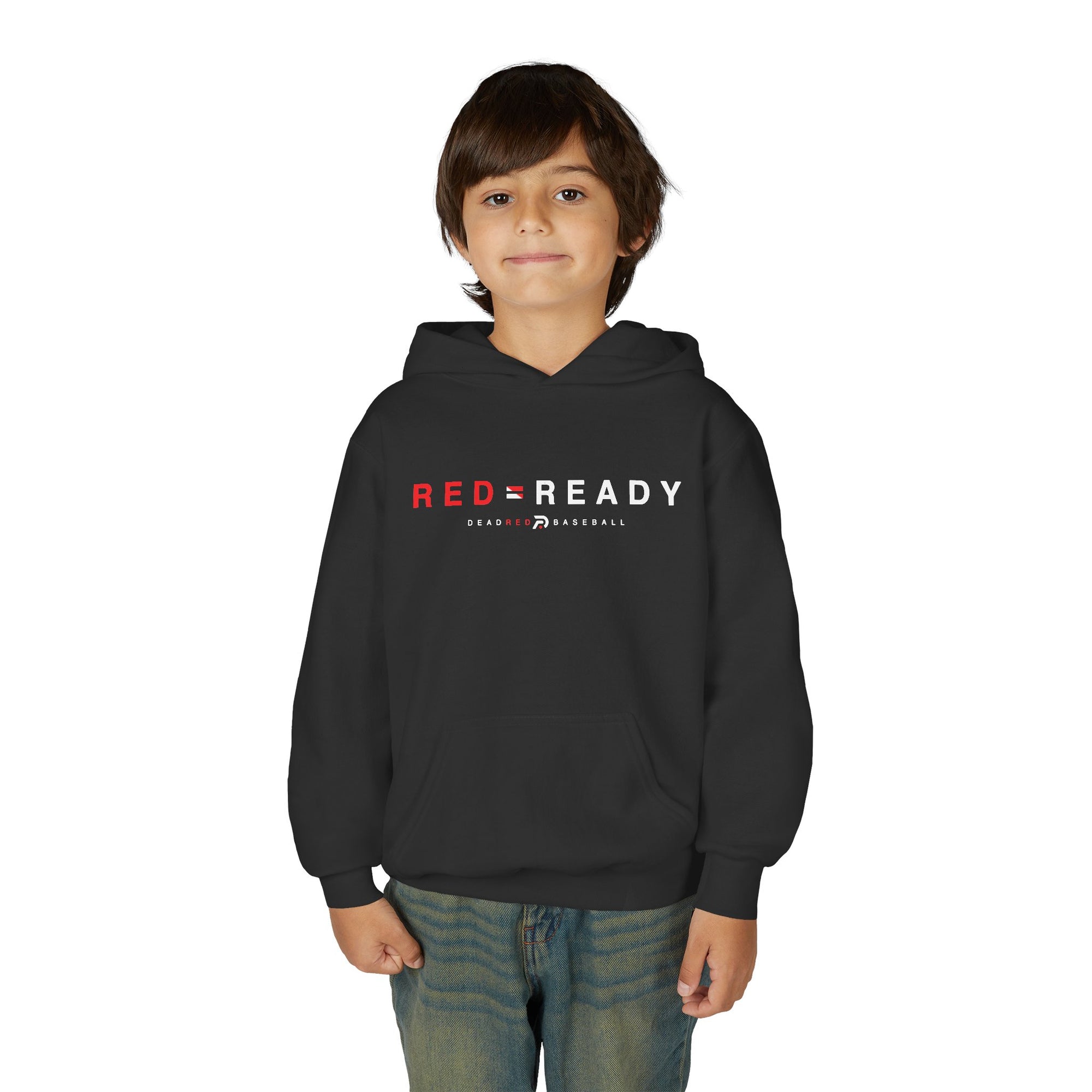 Red = Ready Dead Red DNA Youth Heavy Blend Hooded Sweatshirt