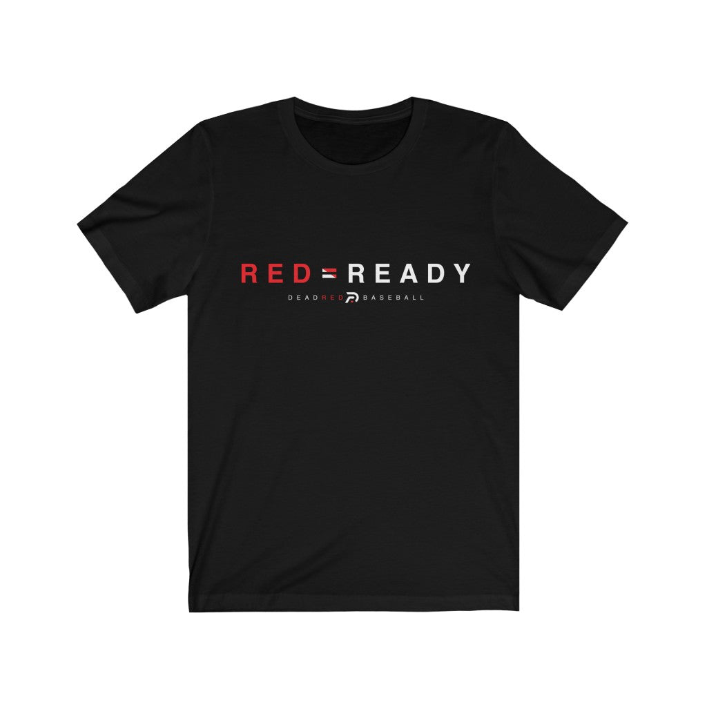 Red = Ready Dead Red DNA Unisex Jersey Short Sleeve Tee
